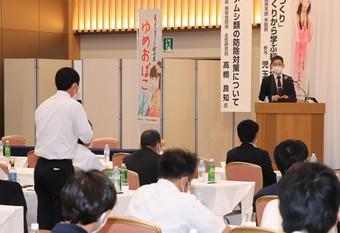 活発な質疑応答がおこなわれた秋田県農業試験場による講演の内容を表示