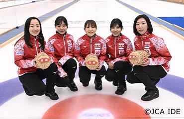 The Japan National Women’s Curling Team ©JCA IDE