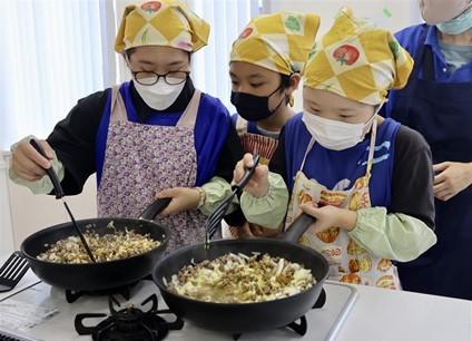 料理の様子