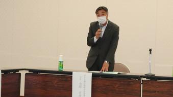 小原会長からの挨拶の内容を表示