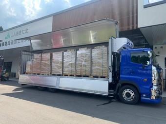 最盛期のエダマメを積み込んで(8月6日)の内容を表示