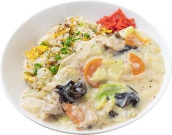 6月7日限定「あんかけミルクチャーハン」の内容を表示