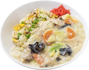 ６月７日限定「あんかけミルクチャーハン」の内容を表示