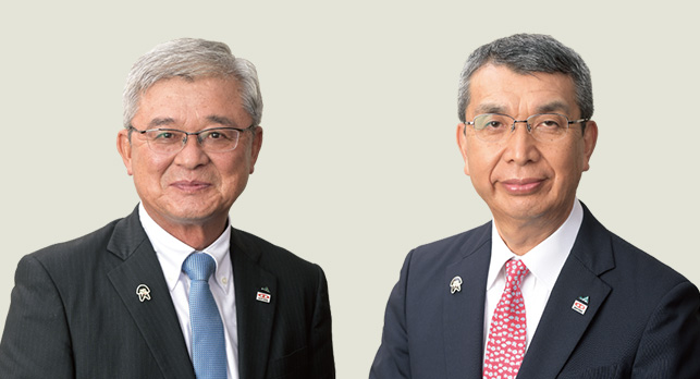 Chairman, Supervisory Board Yutaka Nagasawa President & CEO Genichi Jinde