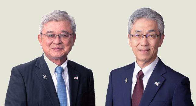 Chairman, Supervisory Board Yutaka Nagasawa President & CEO Genichi Jinde