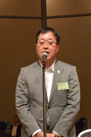 JA全農福島　猪股孝二県本部長の挨拶の内容を表示