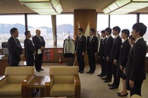 県本部長訓示。これから一緒に頑張っていきましょう!の内容を表示