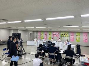 大田市場会場：スタジオのような雰囲気の内容を表示