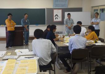 TAC新任担当者研修会でのロールプレイングの内容を表示