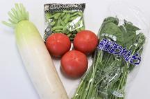 使用した岐阜の農産物の内容を表示