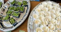 岐阜えだまめとひるがの高原だいこんの試食の内容を表示