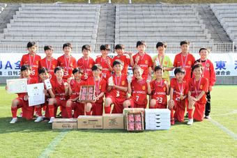 優勝した名古屋グランパスの内容を表示