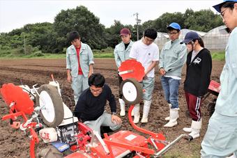 ミニ耕運機の説明の内容を表示