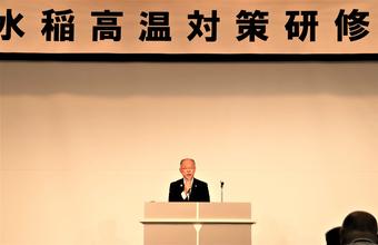 挨拶をする西村県本部の内容を表示