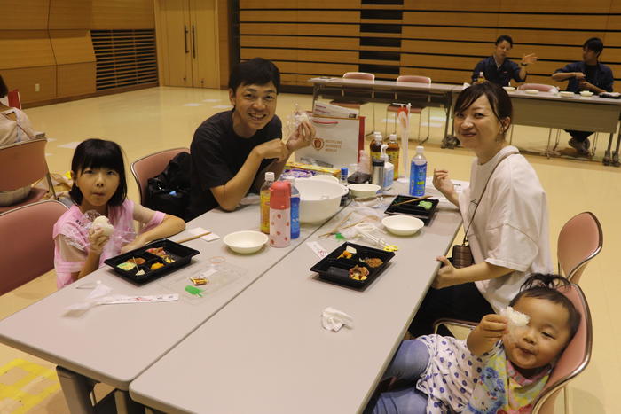 △昼食の様子の内容を表示