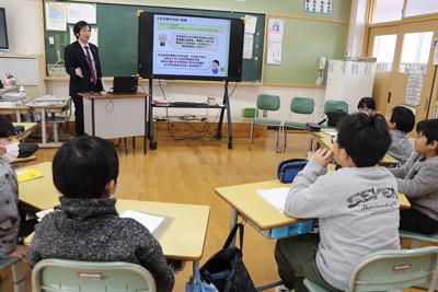 △出前授業の様子の内容を表示