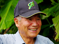 JA常陸 大宮地区なす部会 部会長梶山肇司さん