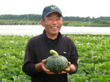 小田部さんの那珂かぼちゃ