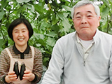 坂本さんのかわちなす