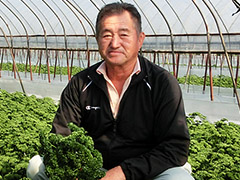 JAほこた 園芸部会 部会長 内田 政輝さん