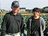 因泥さんのブロッコリー