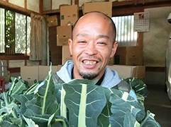 JA茨城むつみ 総和地区園芸部会青年部 部長 宇都木さん