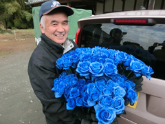 JAやさと茨城大田薔薇会 会長 小松さん