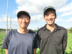 JA水郷つくば 大根生産部会 宮下さん 山越さん