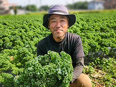 JA常陸大宮地区園芸部会 山崎さん