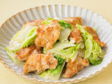 白菜と鶏もも肉の白だしマヨソテー