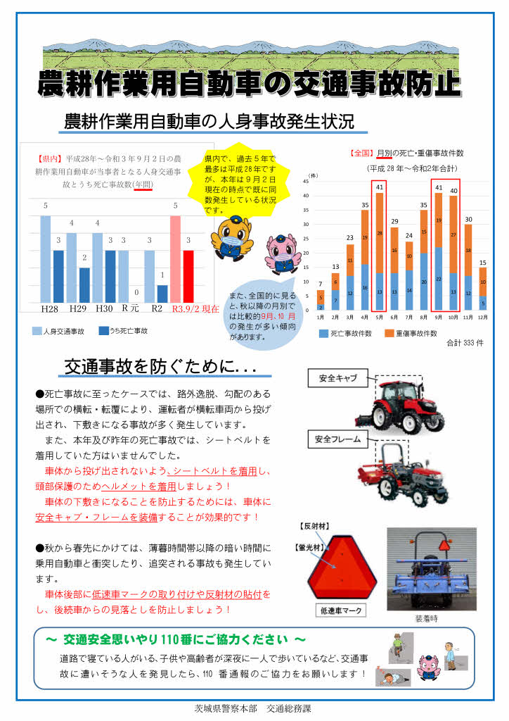 茨城県警チラシ