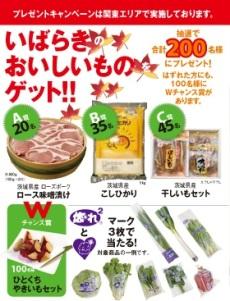いばらきおいしいものゲット!!