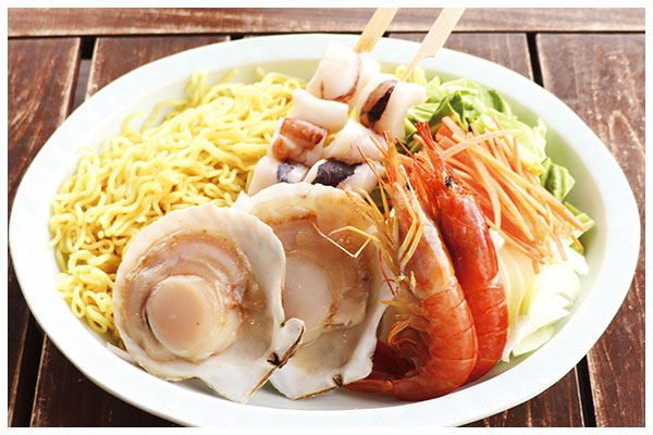 海鮮焼きそばイメージ（2～3人前分）