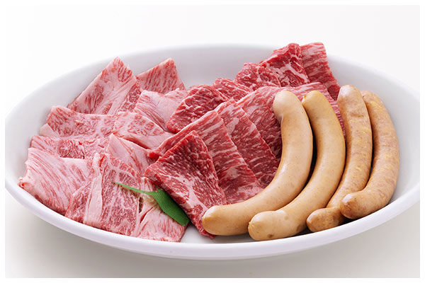常陸牛セットイメージ（2セット分）