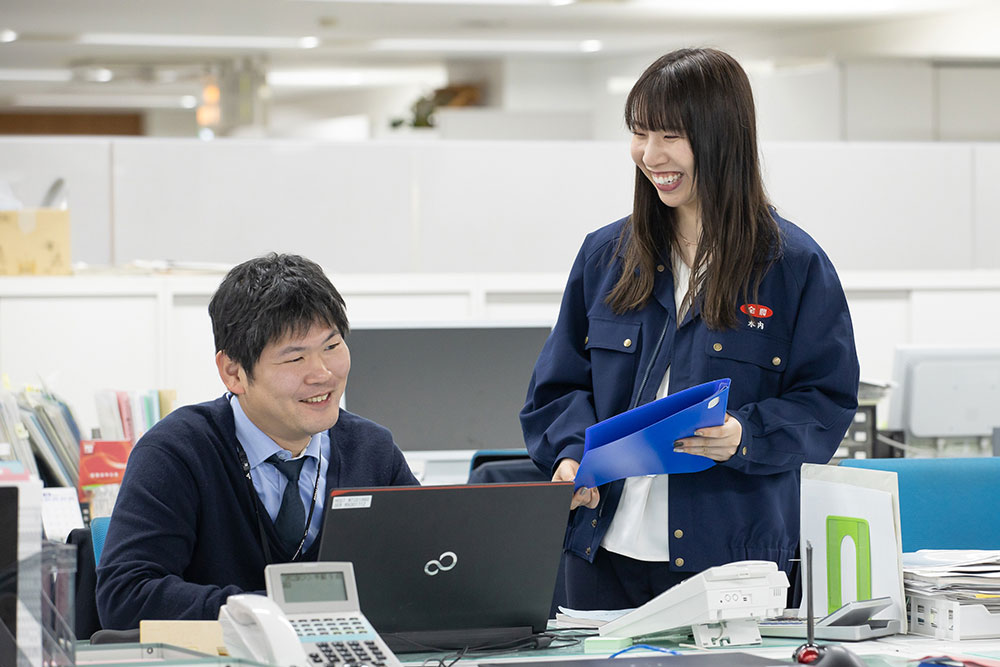 仕事の様子