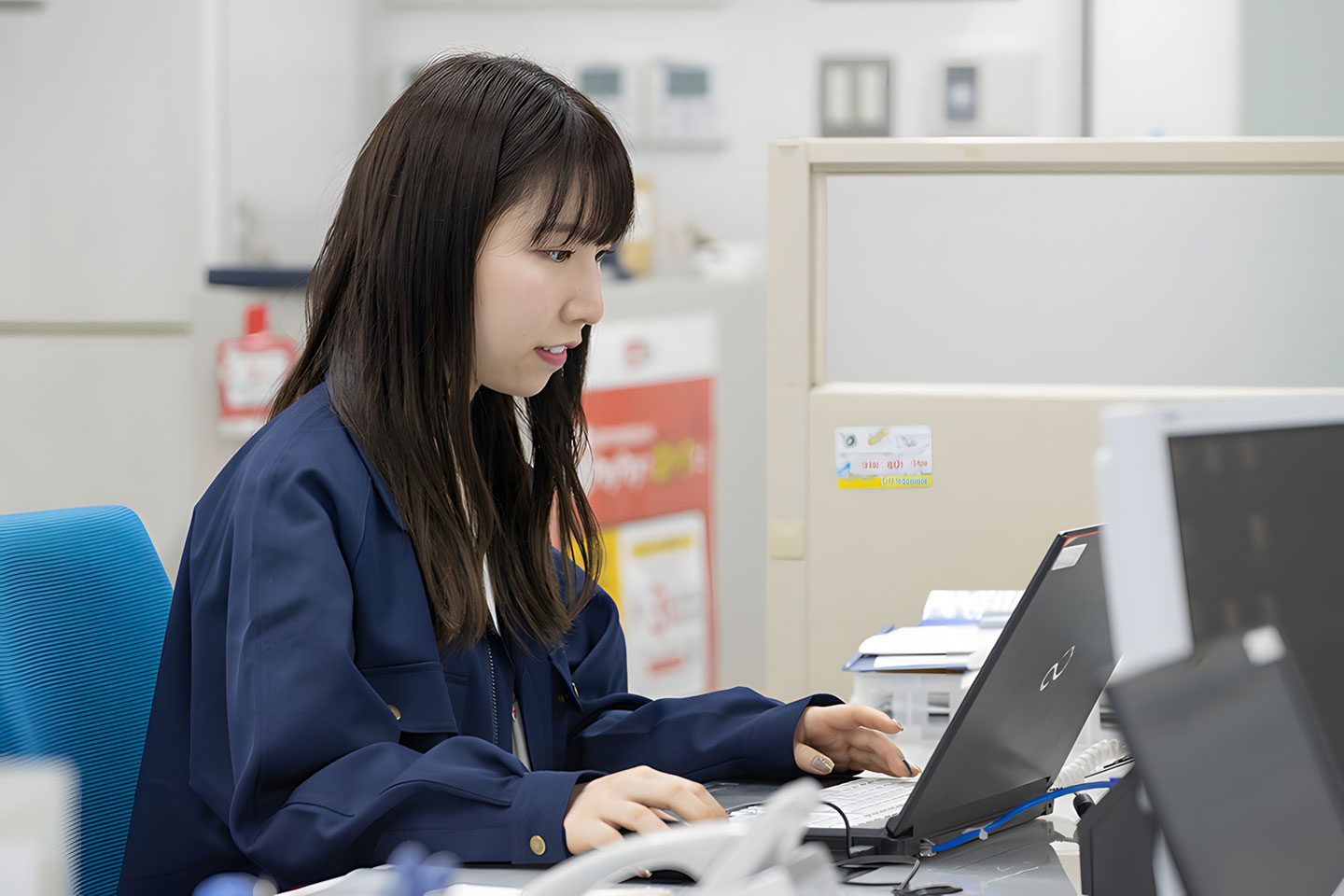 仕事の様子