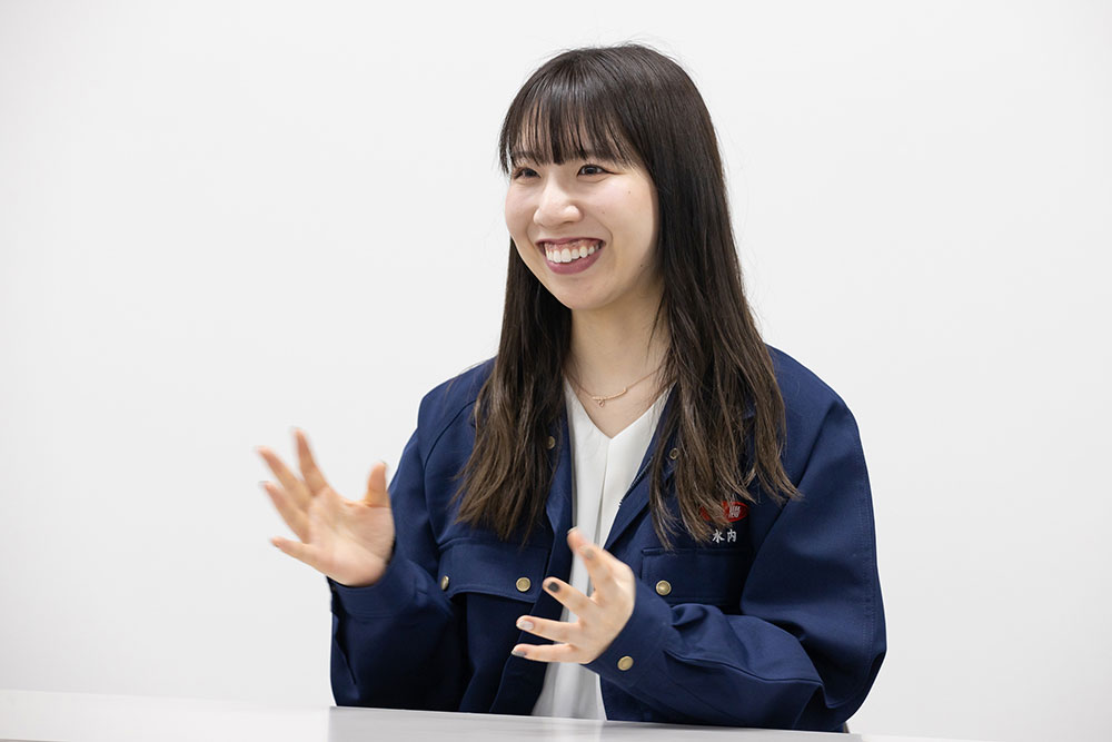仕事の様子