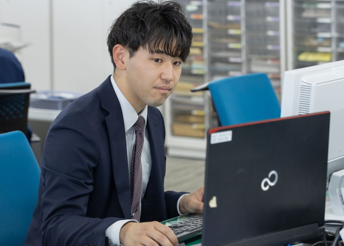 仕事の様子