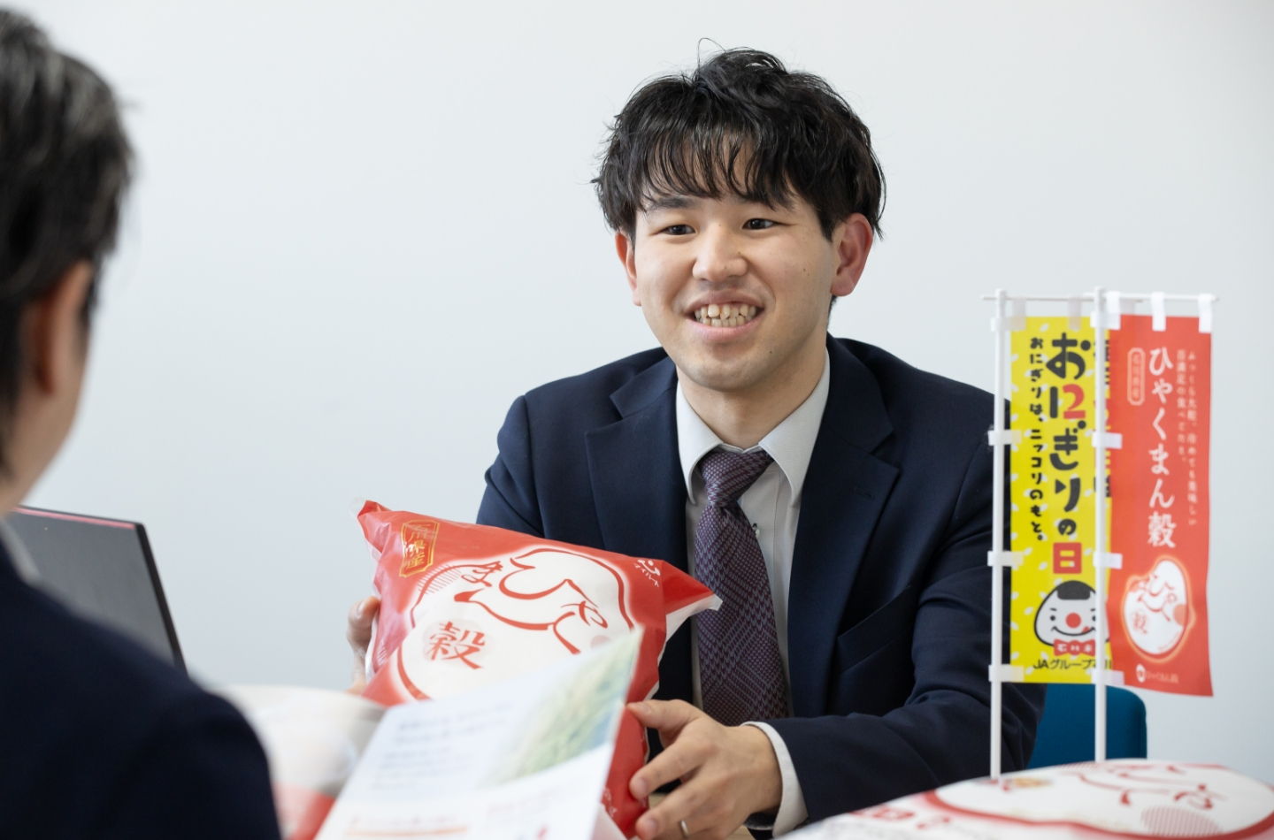 仕事の様子
