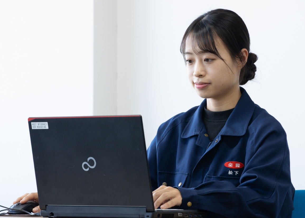 仕事の様子