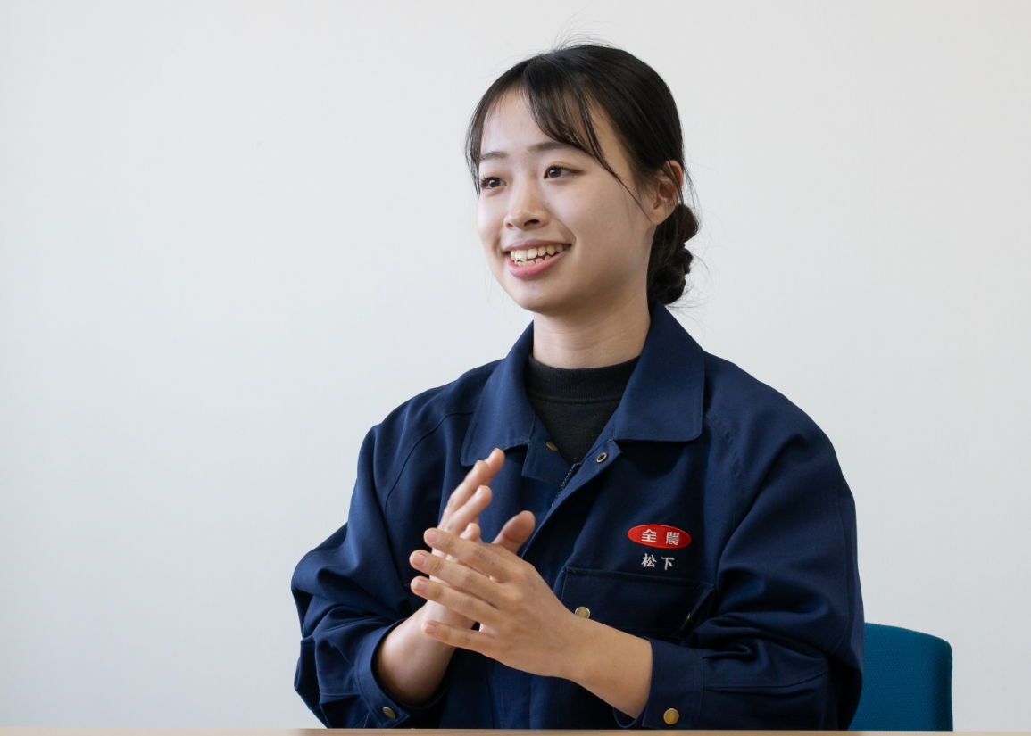 仕事の様子