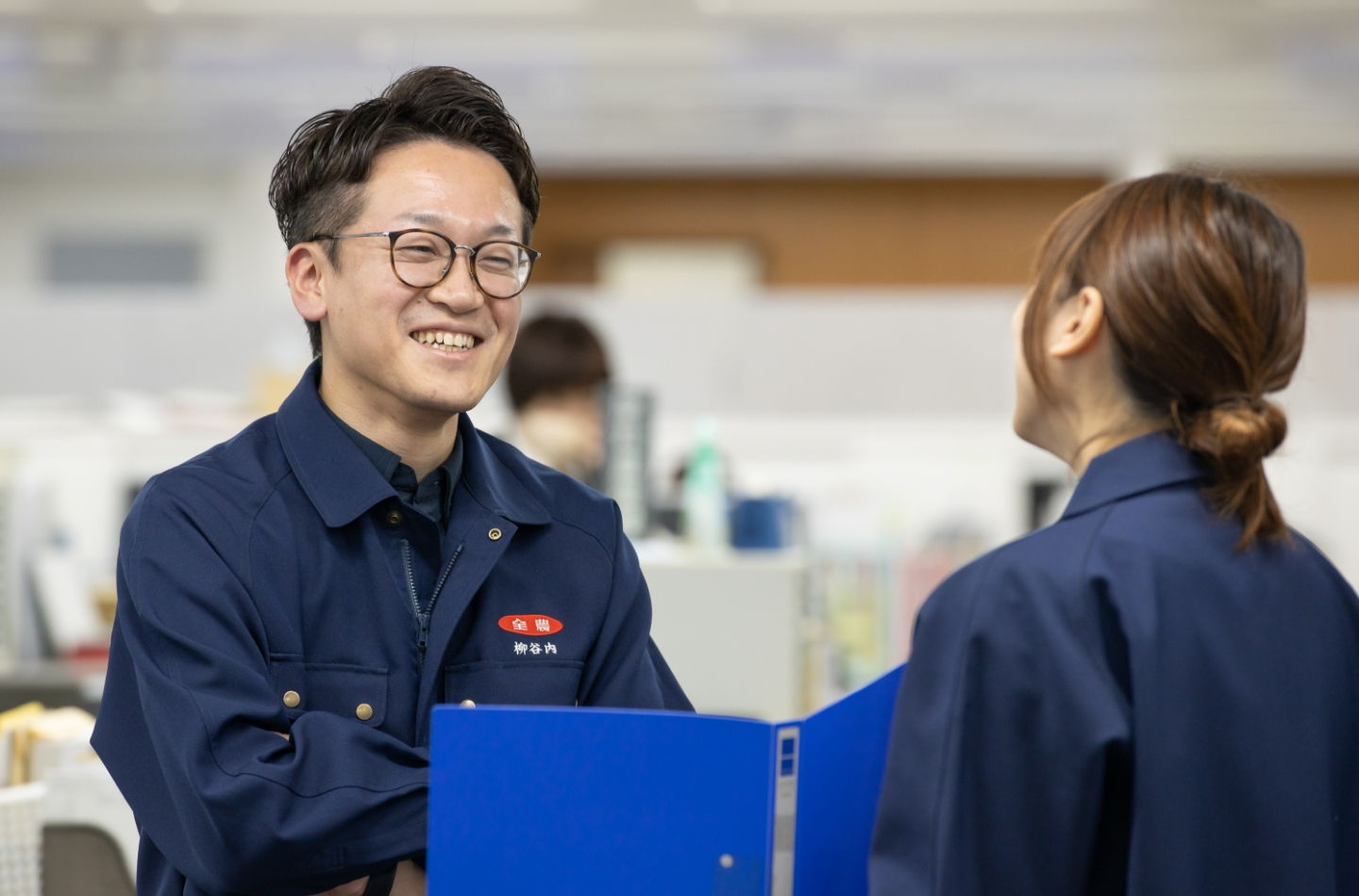 仕事の様子
