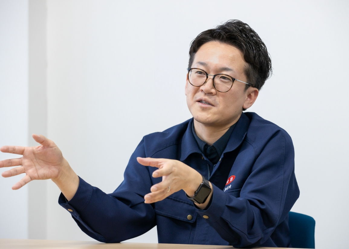 仕事の様子
