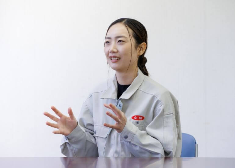 仕事の様子