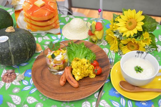 ＳＮＳで発信したくなるお洒落なカフェ風朝ごはん。旬の野菜で季節感もの内容を表示