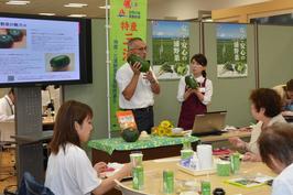 産地担当者が食材の情報を発信の内容を表示