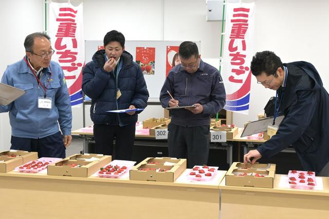 食味審査の内容を表示
