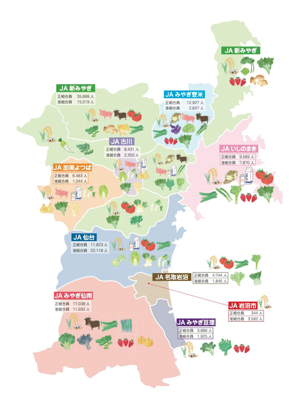 県内農畜産マップ