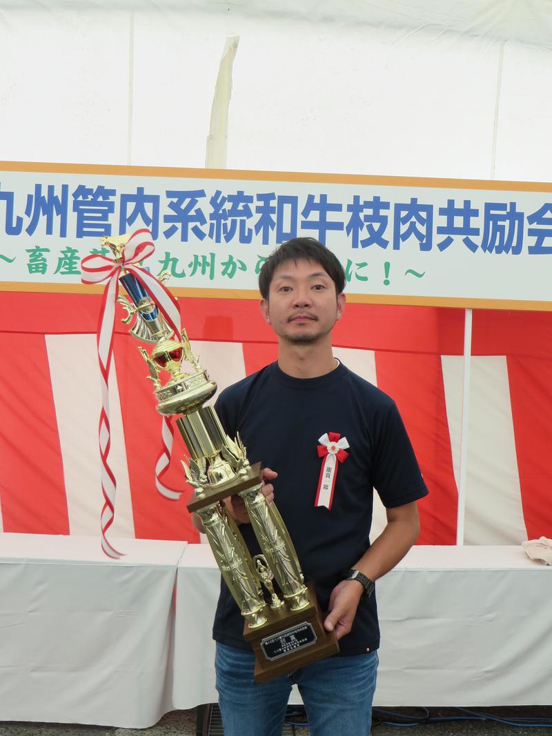 銀賞１席を受賞したＪＡながさき県央の横山誠さんの内容を表示