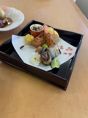 秋刀魚といちじくの包み焼きの内容を表示